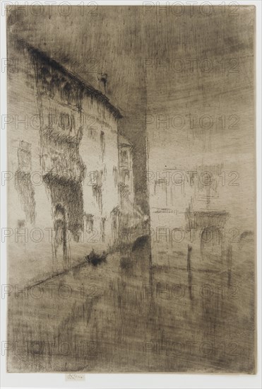 Nocturne: Palaces, 1879-1880. Creator: James Abbott McNeill Whistler.