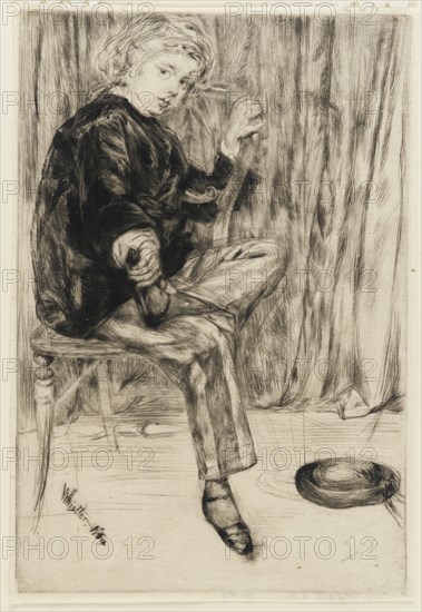 Arthur Haden, 1859. Creator: James Abbott McNeill Whistler.