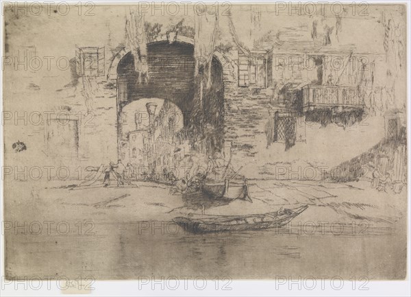 San Biagio, 1879-1880. Creator: James Abbott McNeill Whistler.