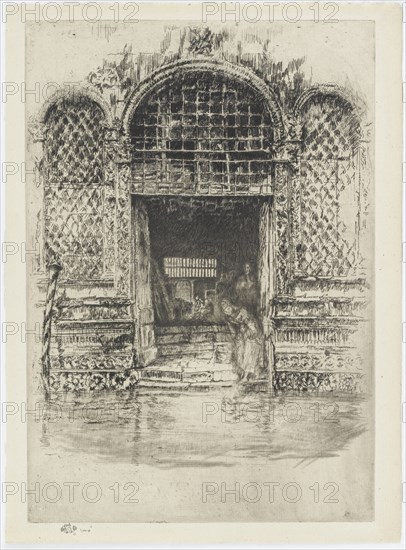 The Doorway, 1879-1880. Creator: James Abbott McNeill Whistler.