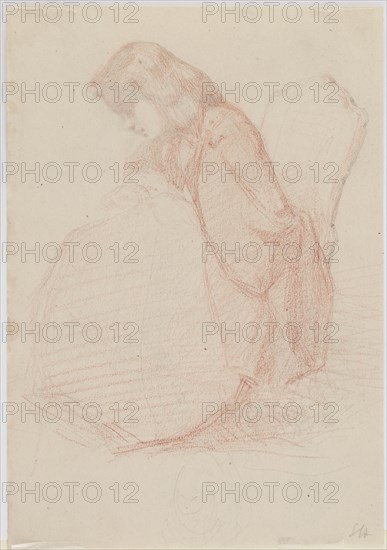 A two-sided drawing of Fumette and Dancing Clowns, 1855-1859. Creator: James Abbott McNeill Whistler.