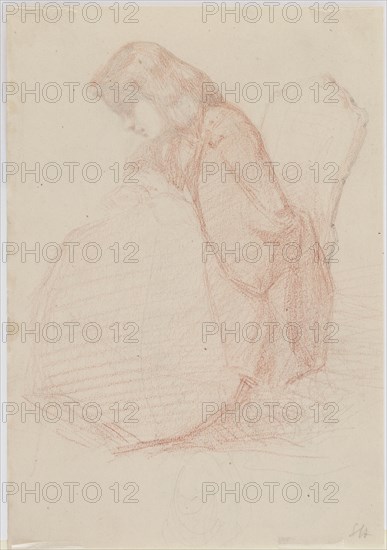 A two-sided drawing of Fumette and Dancing Clowns, 1855-1859. Creator: James Abbott McNeill Whistler.