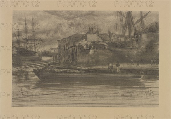 Limehouse, 1878. Creator: James Abbott McNeill Whistler.