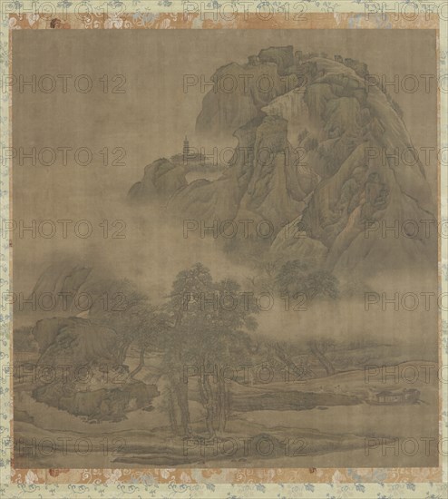 Picnic on the Riverbank, Qing dynasty, 18th century. Creator: Yuan Jiang.