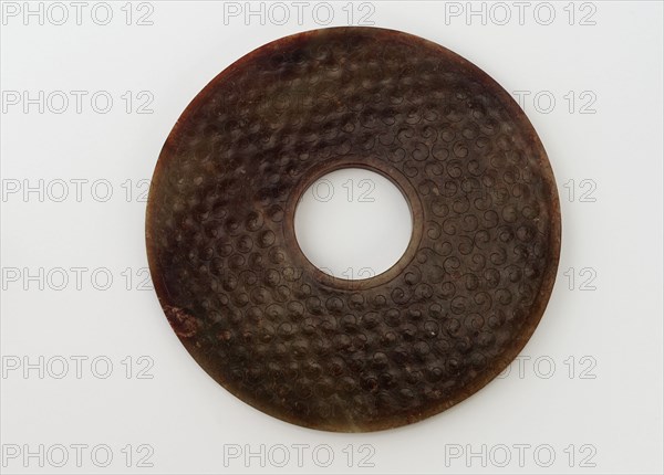 Disk (bi), Eastern Zhou dynasty, 3rd century BCE. Creator: Unknown.