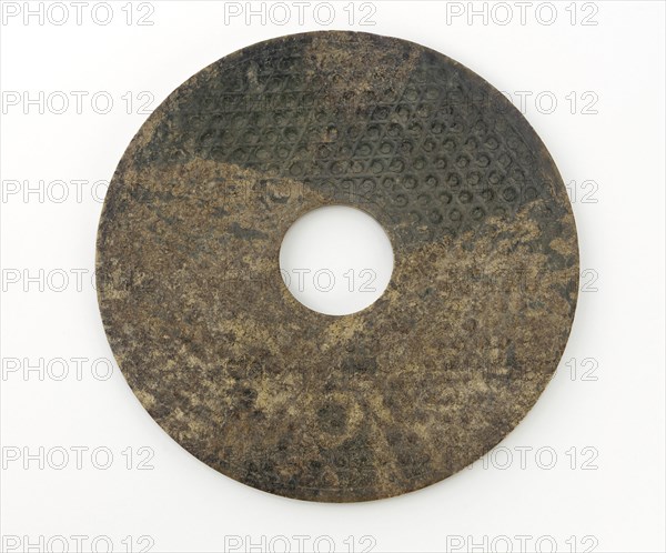 Disk (bi) with knobs, Eastern Zhou dynasty, 475-221 BCE. Creator: Unknown.