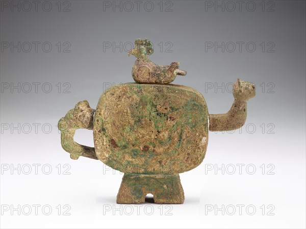 Ritual vessel (huo), Eastern Zhou dynasty, ca. 8th century BCE. Creator: Unknown.