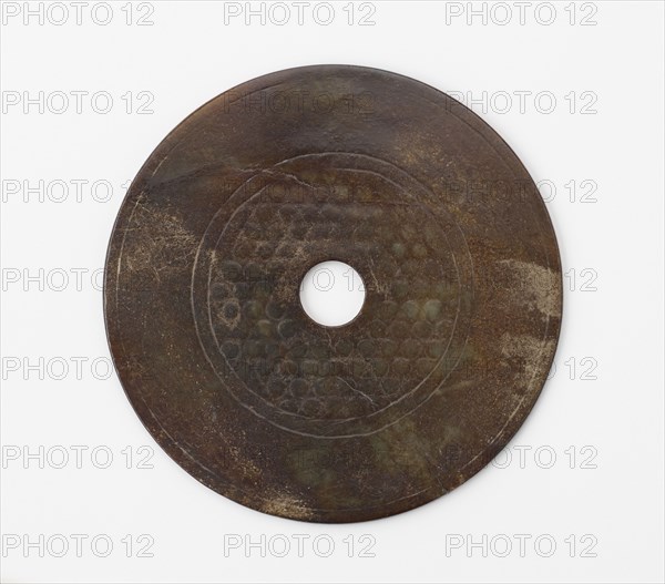 Disk (bi), Han dynasty, 206 BCE-220 CE. Creator: Unknown.