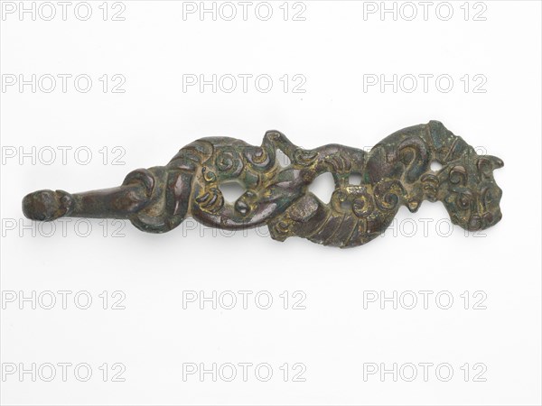 Garment hook (daigou), Han dynasty, 206 BCE-220 CE. Creator: Unknown.