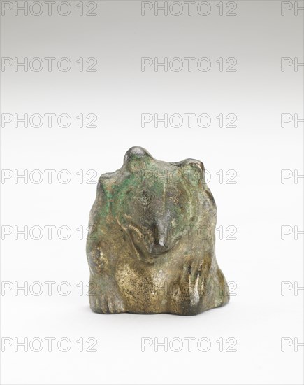 Ornament in the form of a bear, Han dynasty, 206 BCE-220 CE. Creator: Unknown.