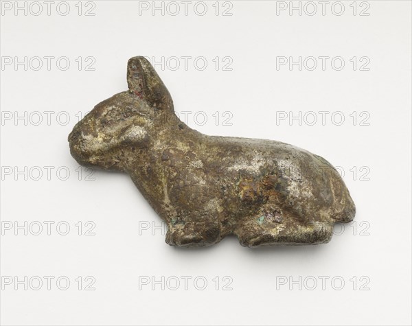 Tally in the form of a rabbit (fragment), Han dynasty, 206 BCE-220 CE. Creator: Unknown.