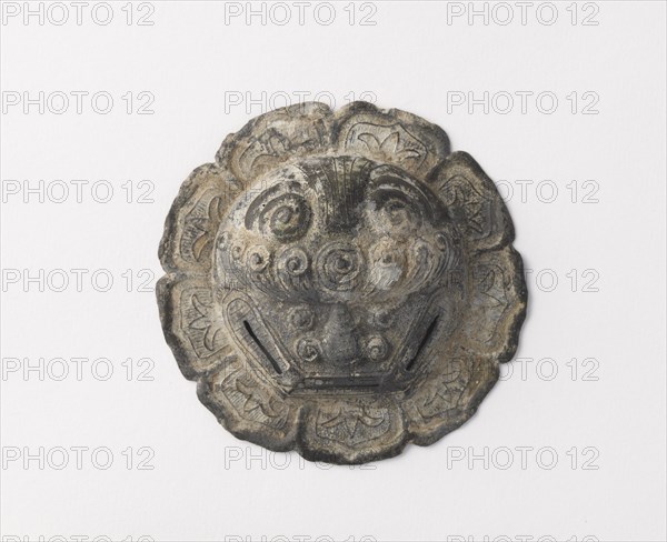 Ornamental plate, Possibly Ming dynasty, 1368-1644. Creator: Unknown.