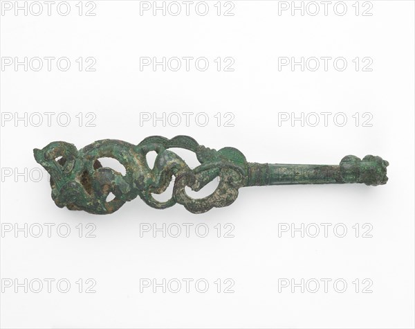 Garment hook (daigou), fragment, Warring States period to Han dynasty, 475 BCE-220 CE. Creator: Unknown.