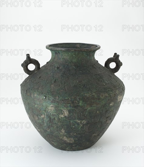 Ritual wine vessel (lei), Western Zhou dynasty, 9th century BCE. Creator: Unknown.