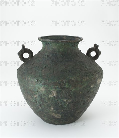 Ritual wine vessel (lei), Western Zhou dynasty, 9th century BCE. Creator: Unknown.