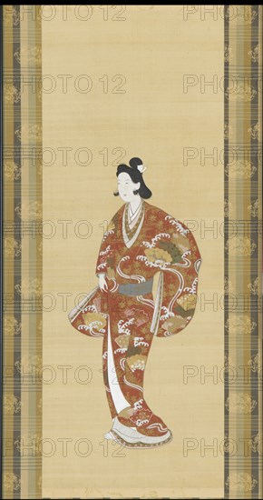 Courtesan, Edo period, 1661-1673. Creator: Unknown.