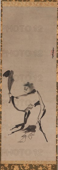 The Taoist Immortal Shih-te, Muromachi period, late 15th-early 16th. Creator: Unknown.