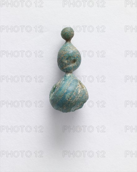 Bead in the shape of a gourd, Goryeo period, 12th-13th century. Creator: Unknown.