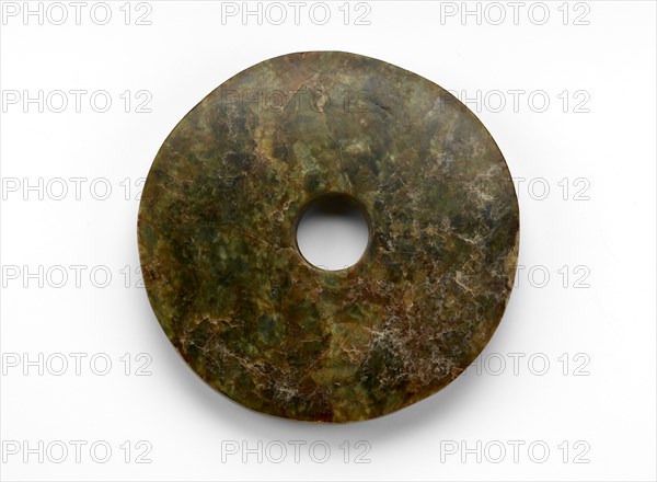 Disk (bi ?), Late Neolithic period, ca. 3300-2250 BCE. Creator: Unknown.