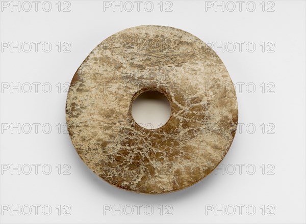 Disk (bi ?), Late Neolithic period, ca. 3300-2250 BCE. Creator: Unknown.