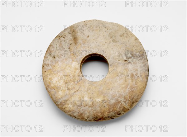 Disk (bi ?), Late Neolithic period, ca. 3300-2250 BCE. Creator: Unknown.