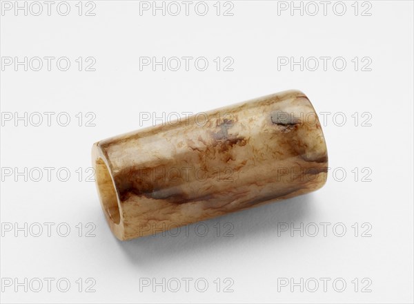 Cylindrical bead, Late Neolithic period, ca. 3300-2250 BCE. Creator: Unknown.