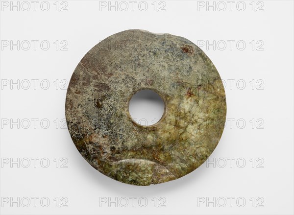 Disk (bi ?), Late Neolithic period, ca. 3300-2250 BCE. Creator: Unknown.