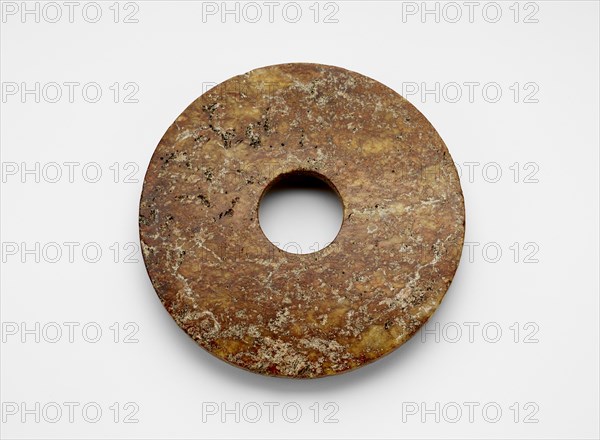 Disk (bi ?), Late Neolithic period, ca. 3300-2250 BCE. Creator: Unknown.