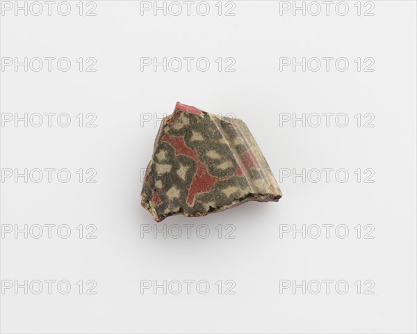 Rim fragment of a bowl or cup, Ptolemaic Dynasty or Roman period, 200 BCE-100 CE. Creator: Unknown.