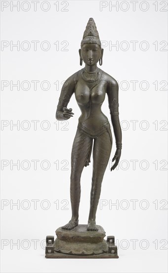Queen Sembiyan Mahadevi as the Goddess Parvati, Chola dynasty, 10th century. Creator: Unknown.