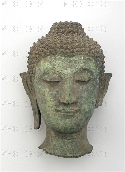 Head of a Buddha, Ayutthaya period, ca. 1700. Creator: Unknown.