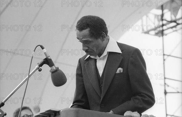 Milt Jackson, Capital Jazz Festival, Alexandra Palace, London, 7/79. Creator: Brian O'Connor.