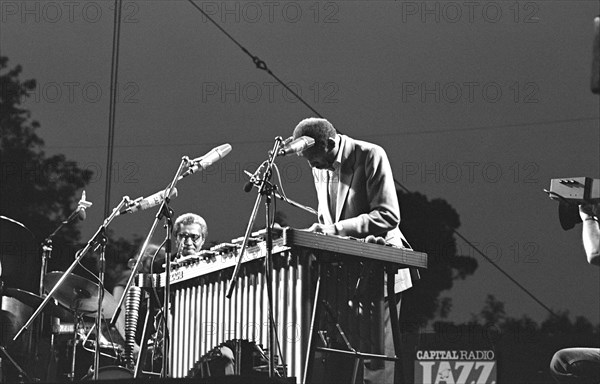 Milt Jackson, Capital Jazz Festival, Knebworth, Herts, 7/82. Creator: Brian O'Connor.