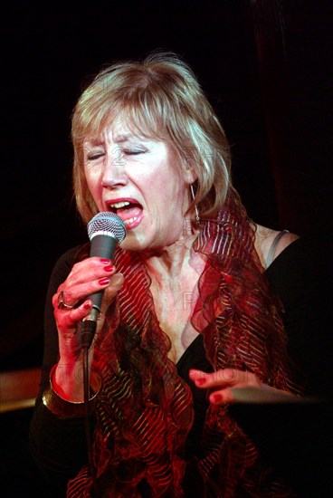 Norma Winstone, Pizza Express, Dean St, London, 2/2008. Creator: Brian O'Connor.