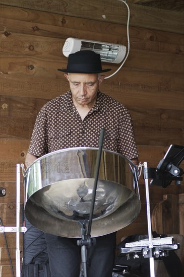 Mark Cherrie, Three Horseshoes, Knockholt, Kent, 29th June 2021. Creator: Brian O'Connor.