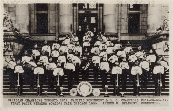 Vancouver's Kitsilano Boys' Band, c1935. Creator: Unknown.