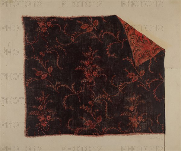 Textile, 1938. Creator: Grace Halpin.