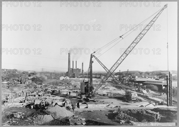 Plymouth 'B' Power Station, City of Plymouth, 26/11/1950. Creator: John Laing plc.