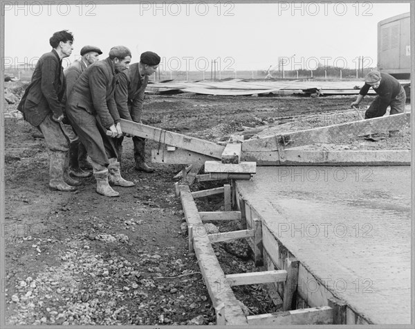 Coryton Oil Refinery, Thurrock, Essex, 07/12/1951. Creator: John Laing plc.