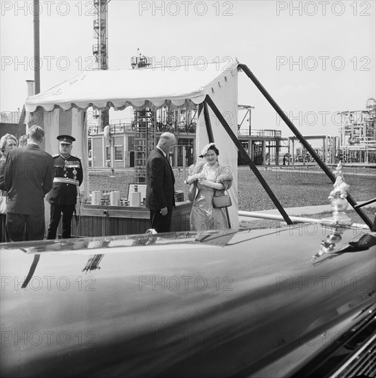 Ceremonial opening of Coryton Oil Refinery, Thurrock, Essex, 27/05/1954. Creator: John Laing plc.