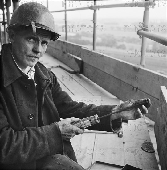 Poppleton Sugar Beet Factory, Boroughbridge Road, York, 08/09/1955. Creator: John Laing plc.