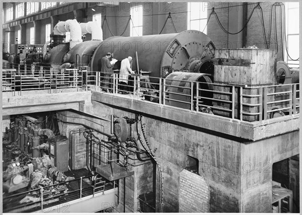 Portishead 'B' Power Station, Portishead and North Weston, North Somerset, 29/09/1955. Creator: John Laing plc.