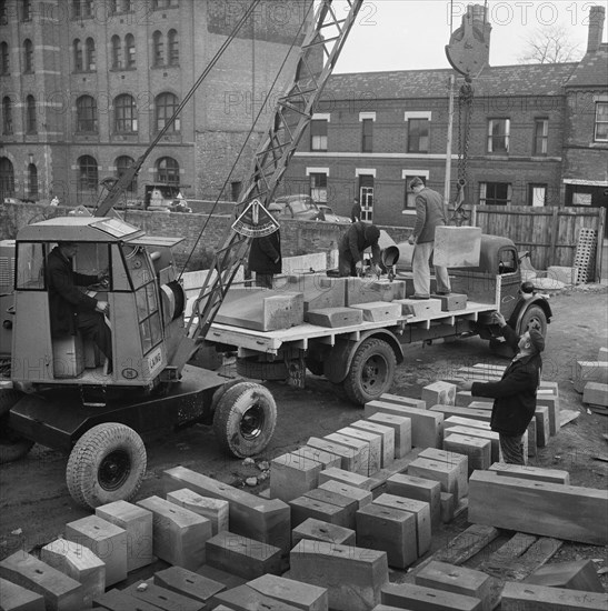 Coventry Cathedral, Priory Street, Coventry, 05/11/1956. Creator: John Laing plc.