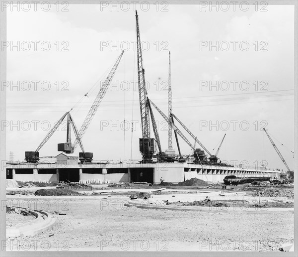 Ford Motor Company Works, Thames Foundry, Dagenham, Havering, GLA, 30/05/1956. Creator: John Laing plc.