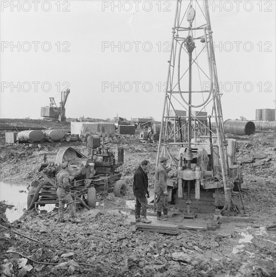 Berkeley Power Station, Berkeley, Ham and Stone, Stroud, Gloucestershire, Feb 1957 - Mar 1957. Creator: John Laing plc.