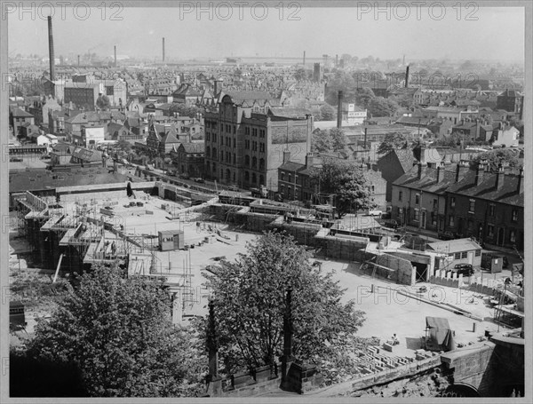 Coventry Cathedral, Priory Street, Coventry, 06/05/1957. Creator: John Laing plc.