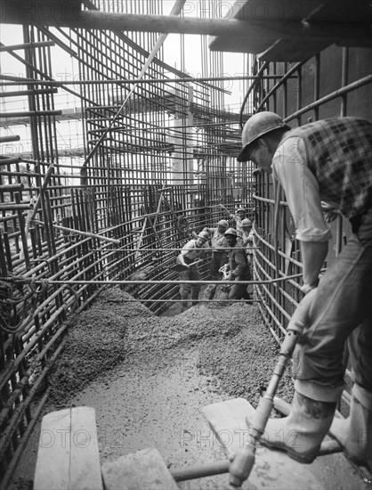 Berkeley Power Station, Berkeley, Ham and Stone, Stroud, Gloucestershire, 17/07/1958. Creator: John Laing plc.