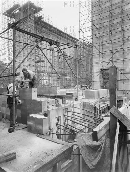 Coventry Cathedral, Priory Street, Coventry, 11/08/1959. Creator: John Laing plc.