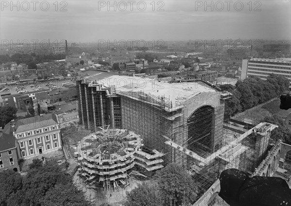 Coventry Cathedral, Priory Street, Coventry, 26/07/1960. Creator: John Laing plc.