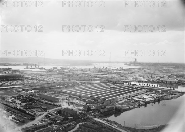 Ford Motor Works, Barking and Dagenham, Greater London Authority, 11/08/1960. Creator: John Laing plc.